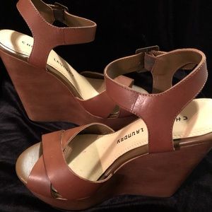 Chinese Laundry wedges.